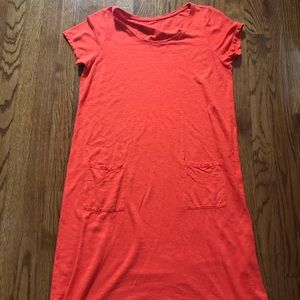 Eileen fisher organic hemp:cotton tshirt dress